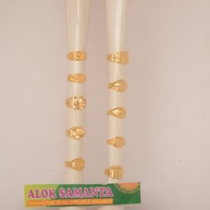 916 Gold Modern Kids Ring SANKR04