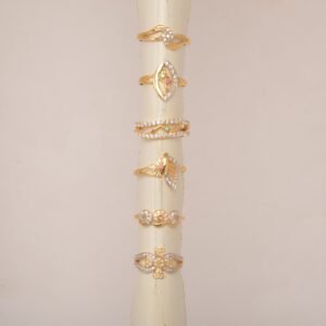 916 Gold Designer Ladies Ring SANLR09