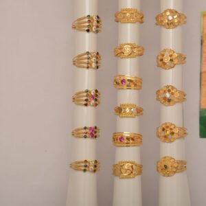 916 Gold Antique Ladies Ring SANLR102