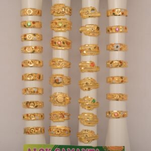 916 Gold Dazzling Ladies Ring SANLR103