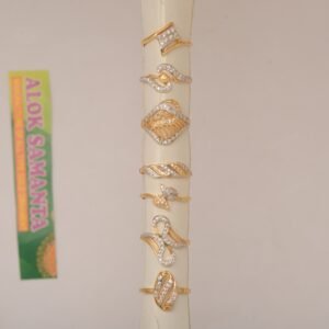 916 Gold Pretty Ladies Ring SANLR18