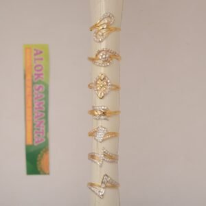 916 Gold Unique Ladies Ring SANLR19