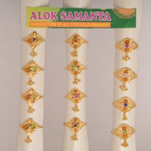 916 Gold Floral Ladies Ring SANLR23