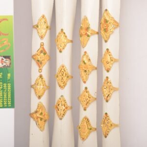 916 Gold Daily Wear Ladies Ring SANLR39