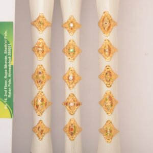 916 Gold Unique Ladies Ring SANLR52