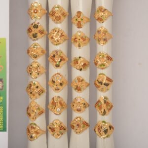 916 Gold Modern Ladies Ring SANLR59