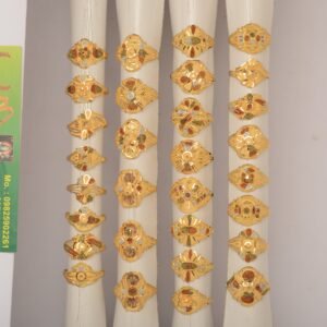 916 Gold Handmade Ladies Ring SANLR61