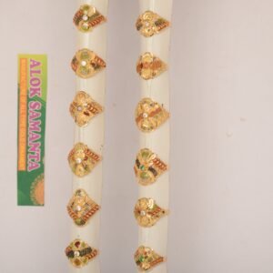 916 Gold Unique Ladies Ring SANLR73