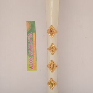 916 Gold Elegant Ladies Ring SANLR82