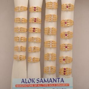 916 Gold Elegant Ladies Ring SANLR93