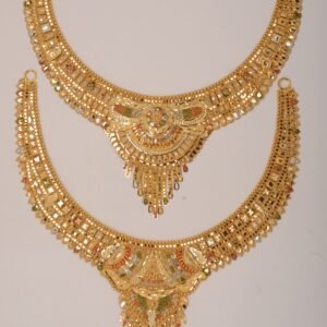 916 Gold  Fancy  Necklace SANNS01