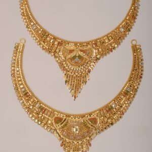 916 Gold  Designer  Necklace SANNS02