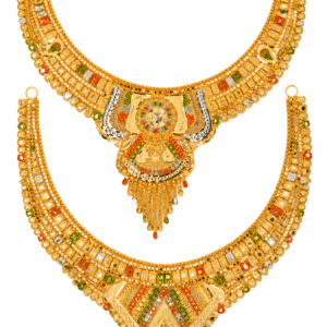 916 Gold Hallmarked Necklace SANNS03
