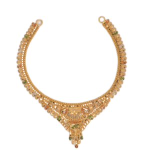 916 Gold Designer Necklace SANNS09