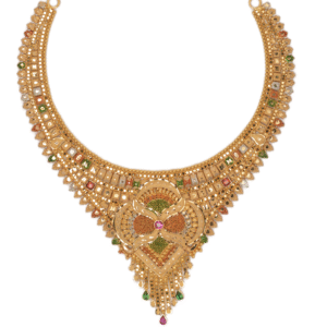 916 Gold Elegant Necklace SANNS12