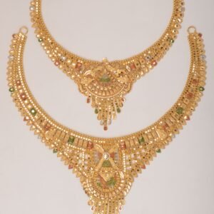 916 Gold Stylish Necklace SANNS15