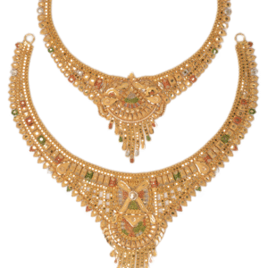 916 Gold Stylish Necklace SANNS15