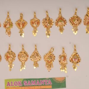 916 Gold Delicate Pendant SANP07