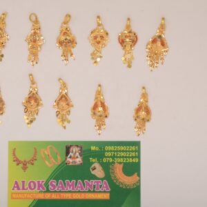 916 Gold Simple Pendant SANP26