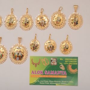 916 Gold Designer Pendant SANP27