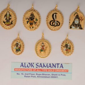 916 Gold Shining Pendant SANP30