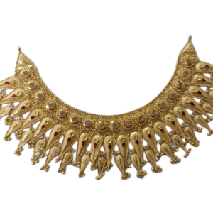22kt Gold Necklace For Bridal SANNS22