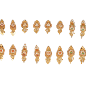 916 Gold Modern Earrings SANER04