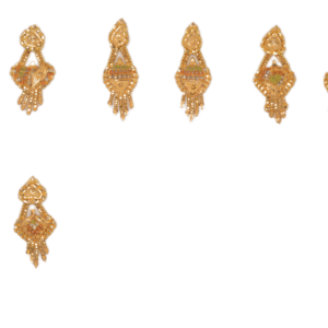 916 Gold Designer Earrings SANER100