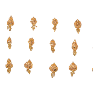 916 Gold Antique Earrings SANER102