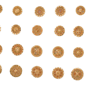 916 Gold Handmade Earrings SANER105
