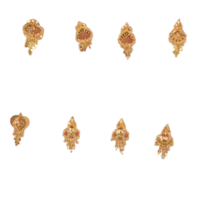 916 Gold Handmade Earrings SANER113