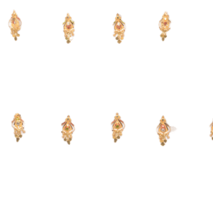 916 Gold Designer Earrings SANER115