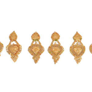 916 Gold Elegant Earrings SANER117