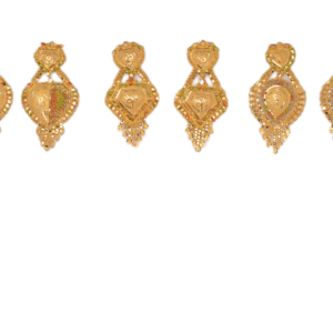 916 Gold Stylish Earrings SANER118