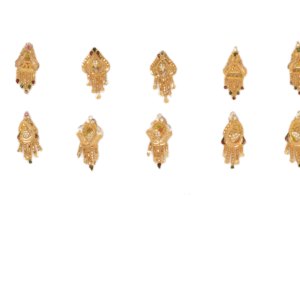916 Gold Elegant Earrings SANER12