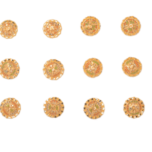 916 Gold Fancy Earrings SANER128