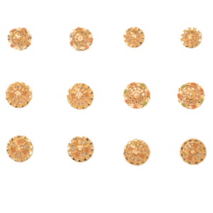 916 Gold Handmade Earrings SANER129