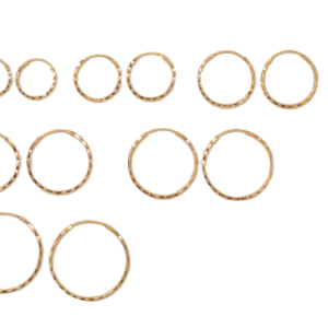 916 Gold Elite Earrings SANER13