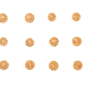 916 Gold Classic Earrings SANER130