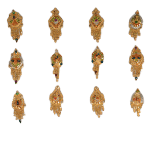 916 Gold Handmade Earrings SANER137