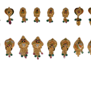 916 Gold Designer Earrings SANER139