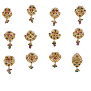 916 Gold Elegant Earrings SANER157