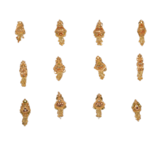 916 Gold Stylish Earrings SANER158