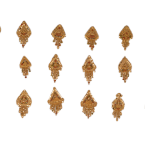 916 Gold Handmade Earrings SANER161