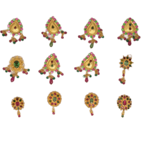 916 Gold Handmade Earrings SANER169
