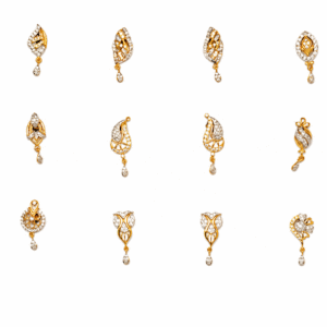 916 Gold Pretty Earrings SANER18