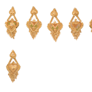916 Gold Classy Earrings SANER21