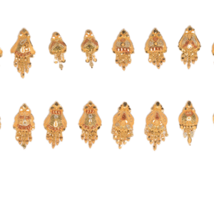 916 Gold Shining Earrings SANER30