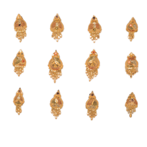 916 Gold Royal Earrings SANER32