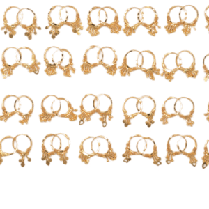 916 Gold Cocktail Earrings SANER36
